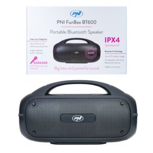 PNI FunBox BT600 hordozható hangszóró Bluetooth-szal