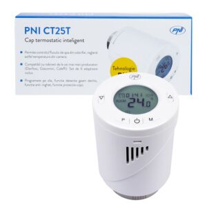 Intelligens termosztatikus fej PNI CT25T