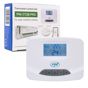 PNI CT28 PRO termosztát vezeték nélküli, WiFi-vel