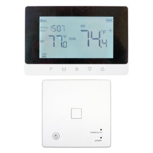 PNI CT50S PRO vezeték nélküli intelligens termosztát, WiFi-vel, fűtési rendszerekhez, minimális hiszterézis 0,1°C, vezérlés Tuya-n keresztül