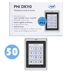 Doboz 50 db PNI DK110 hozzáférés-vezérlő billentyűzettel