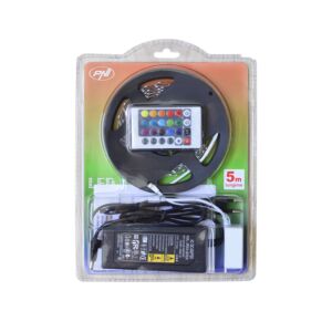 PNI D-Fény LED 60RGB LED 60 lb / s belső LED 60 méter / m 12V 5m távirányítóval