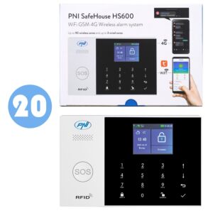 Doboz 20 db PNI vezeték nélküli riasztórendszerrel