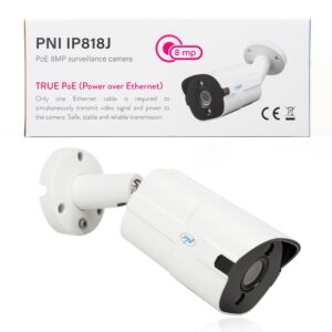 Videó megfigyelő kamera PNI IP818J, POE