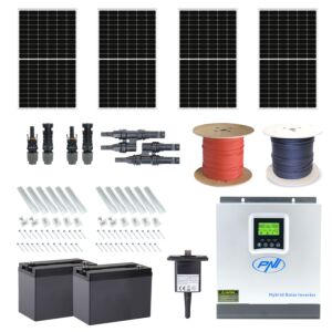 Fotovoltaikus készlet 4 panellel 370W