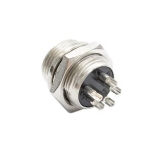 Apa PNI-mikrofon jack csatlakozó 5 érintkezővel, PCB rögzítéssel