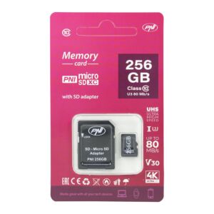 MicroSD memóriakártya PNI 256GB