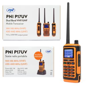 Hordozható VHF/UHF rádióállomás PNI P17UV