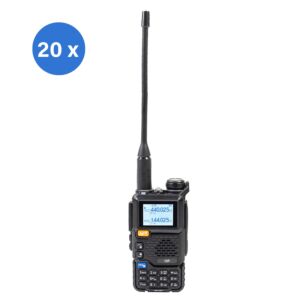 20 darabos hordozható VHF/UHF PNI P18UV rádióállomás doboz