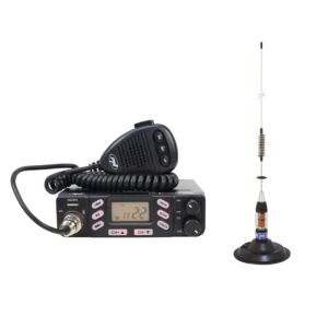 CB rádióállomás csomag PNI Escort HP 6800 ASQ, 12/24 V, CB antennával és PNI ML70 mágnessel