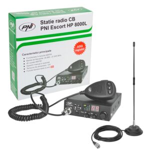 CB PNI ESCORT HP 8000L rádióállomás + CB PNI Extra 40_1 antenna