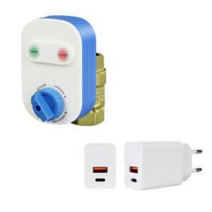 Csomag intelligens vízszelep PNI SV160 és PNI CHG300 tápegység