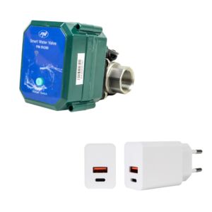 Csomag intelligens vízszelep PNI SV200 és PNI CHG300 tápegység