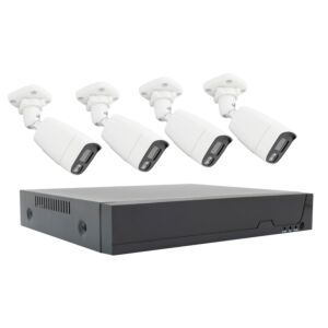 Videó megfigyelő készlet PNI House POE154 5MP - NVR és 4 külső kamera