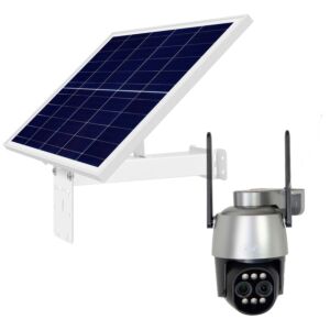 PNI House IP574 vezeték nélküli videomegfigyelő kameracsomag és PNI PSF6020A fotovoltaikus napelem