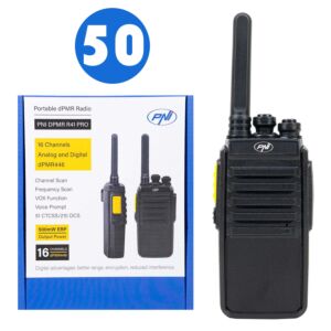 Doboz 50 db PNI DPMR R41 hordozható rádióállomással