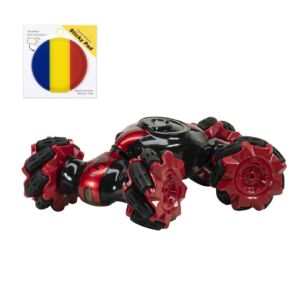 Silvercloud RedTwo terepjáró játékcsomag távirányítóval és öntapadós zászlóval