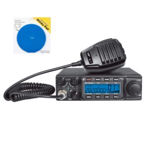 Csomag amatőr rádióállomás CRT SS 9900V + ragadós pad kék tartozék