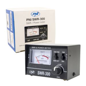 PNI SWR-300 PWR-SWR mérő reflektométer, rádióantennák SWR mérésére 26-30 MHz frekvencián és rádióállomások teljesítményén C