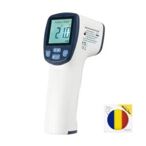 SilverCloud UF41 digitális hőmérő csomag testhez és felületekhez, ragadós jelzőtáblával