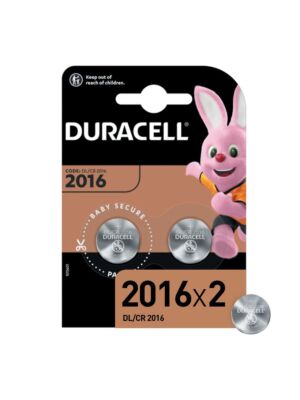 Duracell Specialized Lithium CR2016N akkumulátorok, 2 db