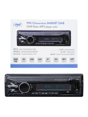 DAB rádió MP3 lejátszó auto PNI Clementine 8480BT