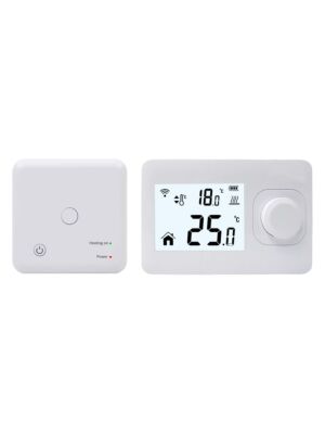 PNI CT61S vezeték nélküli termosztát fűtőművekhez, világító kijelző, napi programok