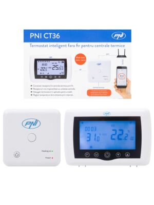Intelligens PNI CT36 termosztát vezeték nélküli