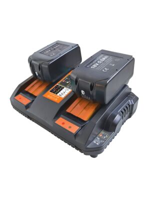 Dupla akkumulátortöltő készlet PNI DCH250, 2 db 18V 5Ah akkumulátort tartalmaz