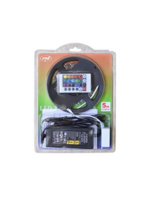 PNI D-Fény LED 60RGB LED 60 lb / s belső LED 60 méter / m 12V 5m távirányítóval
