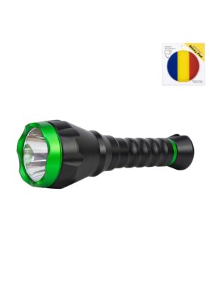 PNI Adventure F750 zöld fényű alumínium zseblámpa csomag ragadós zászlóval