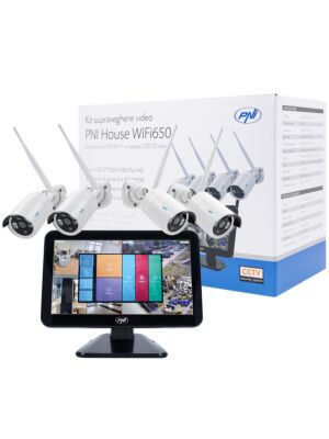 PNI House WiFi650 videó megfigyelő készlet