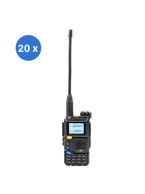 20 darabos hordozható VHF/UHF PNI P18UV rádióállomás doboz