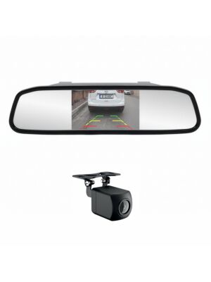 PNI Escort P20 vezeték nélküli parkolórendszer 4,3 hüvelykes kijelzővel a visszapillantó tükörben és kamerával