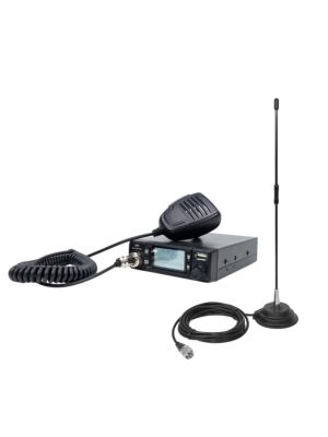 CB PNI Escort HP 9700 USB rádióállomás csomag és CB PNI Extra 40 antenna mágneses talppal