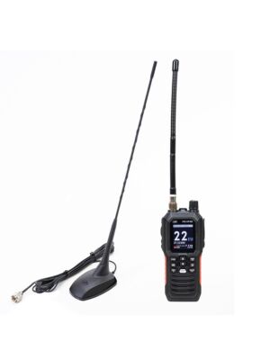 Hordozható CB rádióállomás PNI Escort HP 102 több szabványú, 4W, 12V-24V, AM-FM CB antennával PNI Extra 48 mágnessel