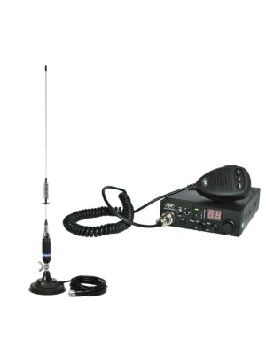 CBI CB PNI ESCORT CB-8024 ASQ + CB PNI S75 antenna mágnessel