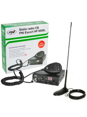 Kit CB CBI ESCORT CB 8000L ASQ + PN PNI Extra 45 mágnessel