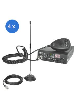 CB rádióállomás PNI Escort HP 8000L ASQ + CB antenna PNI Extra 40