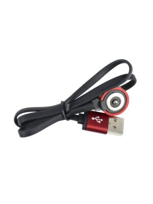 USB kábel PNI Adventure F75 zseblámpák töltésére, mágneses érintkezővel, hossza 50 cm