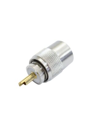 PNI PL259 csatlakozó RG58 kábelhez, arany középső tű 9 mm
