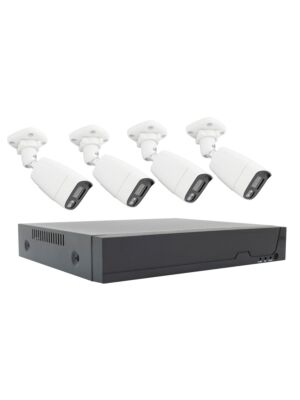 Videó megfigyelő készlet PNI House POE154 5MP - NVR és 4 külső kamera