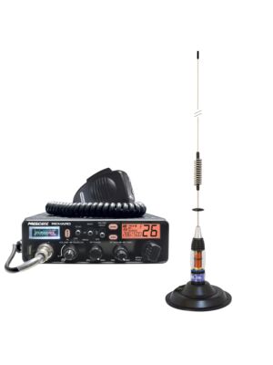 Kit Radio CB elnök Richard ASC 10M + CB Antenna PNI ML70, hossz 70cm, 26-30MHz, 200W
