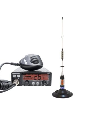 Kit Rádió CB elnök RONALD ASC 10/12M + CB Antenna PNI ML70