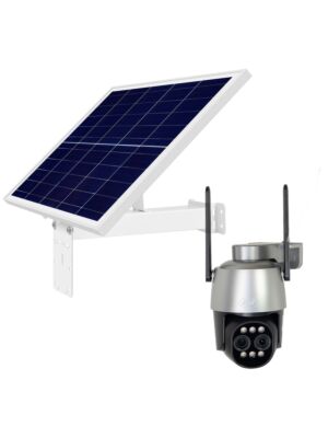 PNI House IP574 vezeték nélküli videomegfigyelő kameracsomag és PNI PSF6020A fotovoltaikus napelem