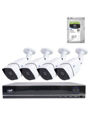 AHD PNI House PTZ1300 Full HD videó megfigyelő készlet csomag - NVR és 4 kültéri kamera 2MP full HD 1080P 1Tb HDD-vel