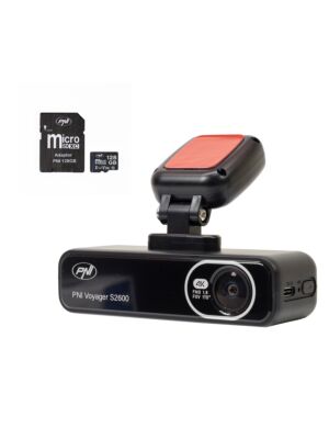 PNI Voyager S2600 DVR mellékelt 128 GB-os kártyával