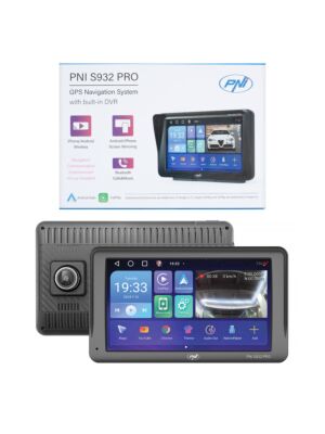 GPS navigációs rendszer beépített DVR PNI S932 PRO 7 hüvelykes képernyővel