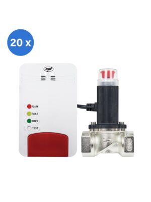 intelligens gázérzékelő készlet és PNI Safe House Smart Gas 300 mágnesszelep