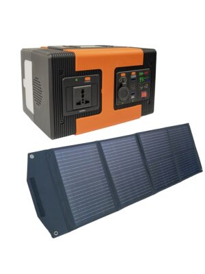 Erőmű PNI GreenHouse SP606 42Ah 537.6Wh 600W 80W napelemmel